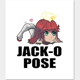 Jack-o pose Posters and Art